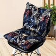 thumbnail image 3 of Back Chair Cushion Seat Back Chair Cushion for Patio Home Courtyard Dark Blue, 3 of 7