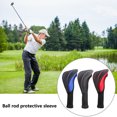 thumbnail image 1 of Housse de Tête de Club de Golf Résistante aux Déchirures Antidérapante Doublure Douce Protège la Tête de Club Coton Appliqué No 1/3/5 Housse de Putter de Golf pour le Golf, 1 of 7