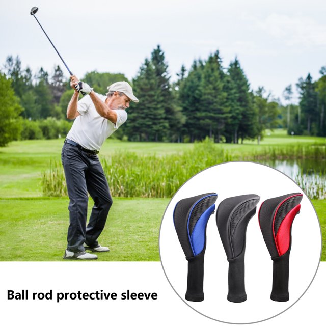 Housse de Tête de Club de Golf Résistante aux Déchirures Antidérapante Doublure Douce Protège la Tête de Club Coton Appliqué No 1/3/5 Housse de Putter de Golf pour le Golf