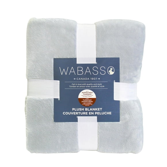 Wabasso Grey Blanket