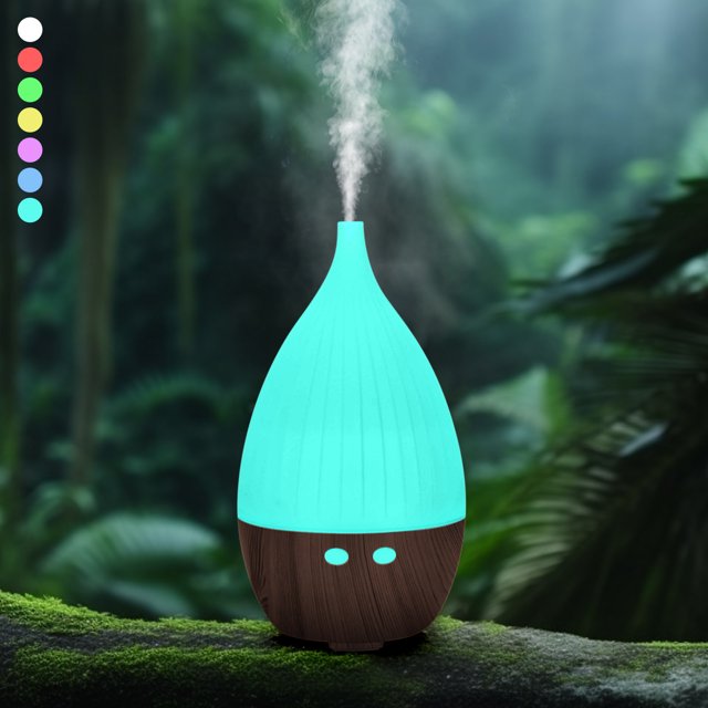 Wzzjkit Humidifiers for Bedroom New Colorful Light Aromatherapy Machine Humidifier Home Humidifier