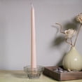thumbnail image 3 of Hometrends 10" Blush Unscented Taper Candle, 3 of 5