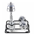 thumbnail image 4 of VONKY Support d'Haltères, Étagère de Rangement, Support Gain de Place, Réutilisable, Équipement d'Exercice et d'Haltérophilie, Accessoire de Montage, Gym Bureau, Rouge, Grand, 4 of 9