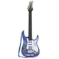 thumbnail image 3 of Kids Electric Guitar Play Set W/ MP3 Player, Microphone, Amp Children Musical Play Set- Blue, 3 of 5