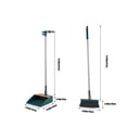 thumbnail image 3 of RXIRUCGD Brooms And Dustpan Set Double-layer Scraper Foldable Dustpan Non-stick Hair Dustpan Sweeping Brooms 180-degree Rotatable Brooms For Vertical Storage, 3 of 7
