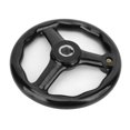 thumbnail image 3 of Lathe Handwheel, Lathe Machine  Hand Wheel, 200x18mm Milling Machine Lathe Accessory Black Lathe Handwheel For Machine Tool, 3 of 8