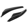 thumbnail image 1 of Bumper Spoiler, Front Bumper Canard Left Right Pair Weather Proof  Replacement For MK8 Standard 2021+ For Modification Glossy Black,Carbon Fiber Style, 1 of 8
