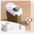 thumbnail image 4 of SuoKom Rice Airtight Storage Container, Household Cereals Container Grain Storage Bin for Oatmeal, Grain, Cereal, Pasta, Flour, 4 of 7