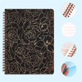 thumbnail image 4 of Affordablo Deals of the Week School Supplies College Aesthetic Notebook Cute College Ruled 8x6 Journal/Notebook With Large Pockets And Lined Pages Perfect Supplies To Stay Organized At Work Or School, 4 of 9