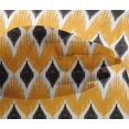 thumbnail image 4 of oneOone Viscose Chiffon Fabric Geometric Ikat Printed Fabric 1 Yard 42 Inch Wide, 4 of 4