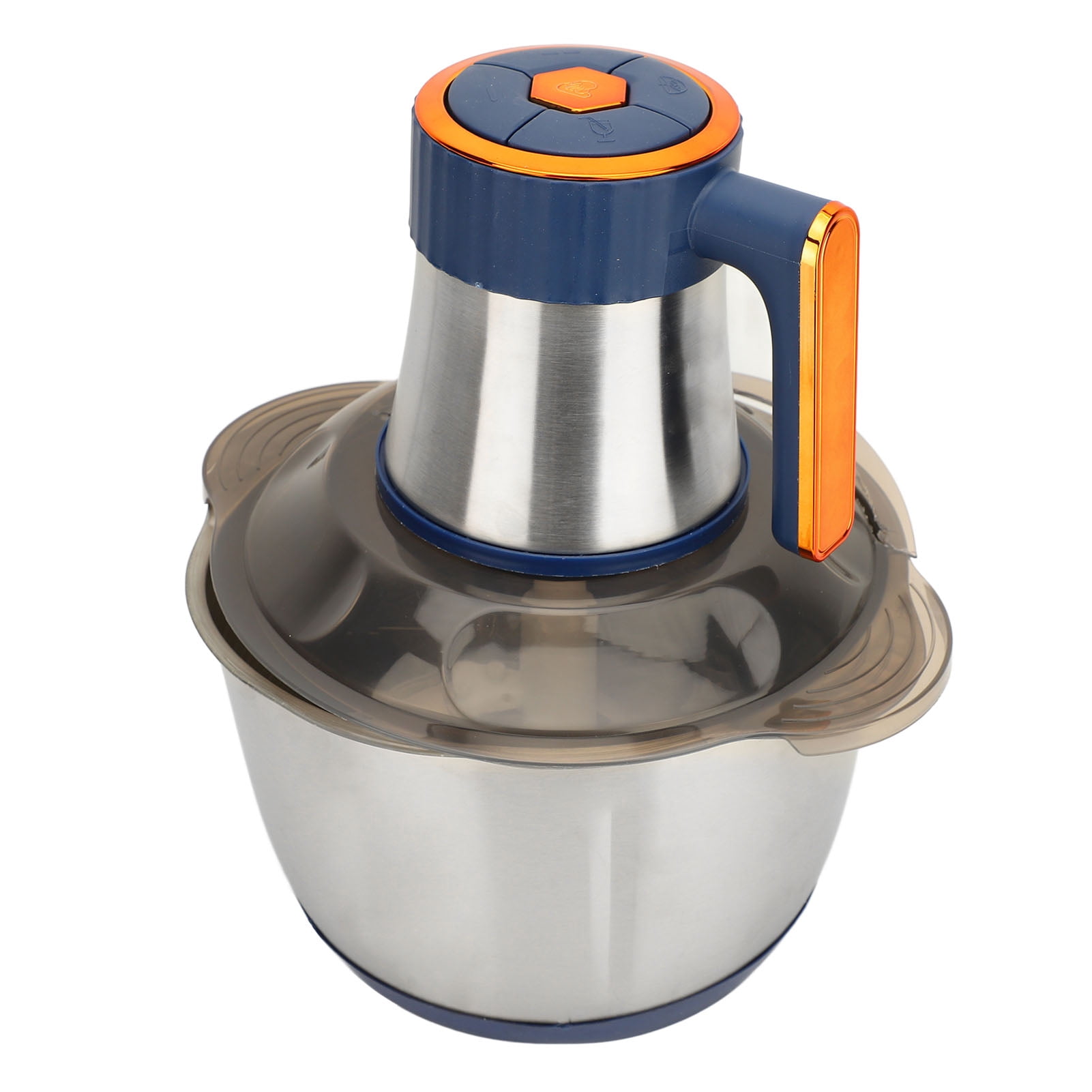 500W Electric Food Chopper, 5L Stainless Steel Multifunctional Food Processor for Meat Vegetable, Exceptional Power and Excellent Grinding Capacity, Suitable for Home Cooks