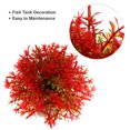 thumbnail image 3 of 1 Pcs Aquarium Plants Decorations Artificial Grass Ball Green Red 3.74x3.74 Inch, 3 of 7