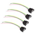 thumbnail image 4 of Ignition Coil Plug Wire Harness, Ignition Coil Pigtail Connector Harness Kit Simple Installation Heat Resistant Wearproof 4pcs  For Cars, 4 of 8