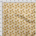 thumbnail image 4 of oneOone Cotton Poplin Light Yellow Fabric Floral Craft Projects Decor Fabric Printed By The Yard 42 Inch Wide, 4 of 4