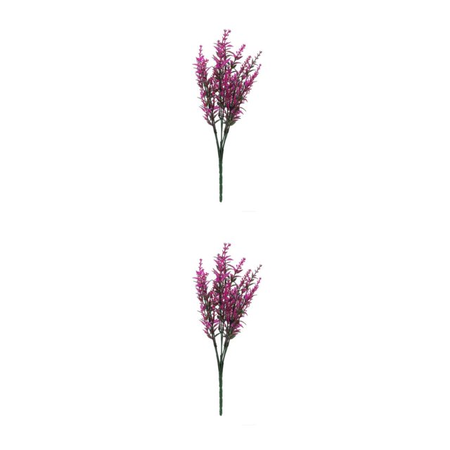 mmirethe 2x Artificial Plant And Wide Range Of Uses For Any Space Realistic red lotus 2Set