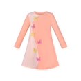 thumbnail image 1 of Robe Fille à Manches Longues Papillon Contraste de Couleurs Décontractée pour Tous les Jours 3 Ans, 1 of 6