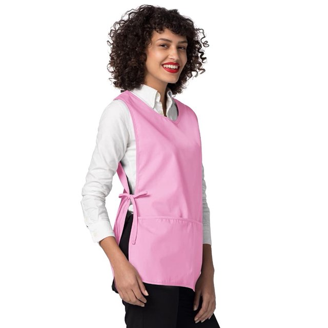 Adar Unisex Cobbler Apron (2 Pack) with 2 Pockets/Adjustable Ties - Available in 18 Colors