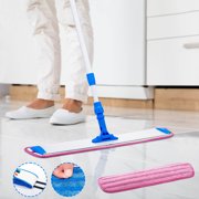Danhjin Mop Flat Mop Fabric Microfiber Wet and Dry Mop Fittings Mop and Bucket Set