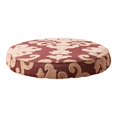 thumbnail image 1 of Housse de Chaise Ronde Bar Housse de Tabouret de Barbier Housses de Siège Élastiques Coussins de Chaise de Maison Housse de Tabouret pour Bar Maison Hôtel Rouge Brique, 1 of 8