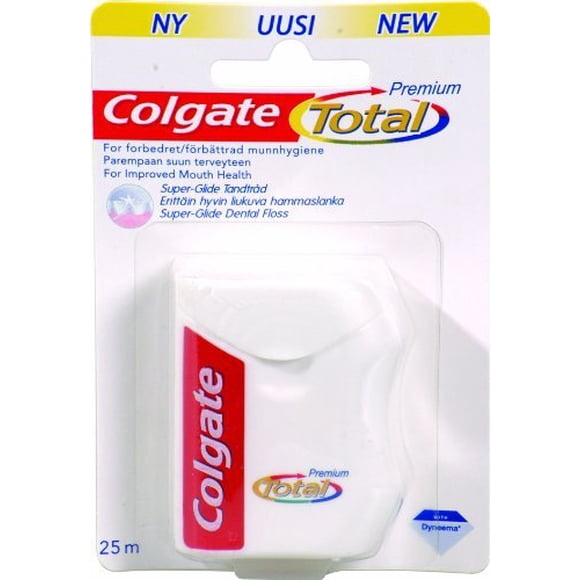 colgate Total Fil Dentaire (Lot de 10)