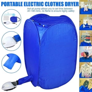 Séchoir électrique Portable Vêtements Machine à sécher Séchoir rapide avec Air Pompe à chaleur pour le voyage