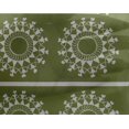 thumbnail image 4 of oneOone Georgette Viscose Fabric Stripe & Mandala Block Print Fabric By The Yard 42 Inch Wide, 4 of 4