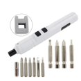 thumbnail image 2 of Cordless Electrical Screwdriver Power Tool electrical drill white Rechargeable Multifunction Power Drill Set With 11 Bits Kit, 2 of 8
