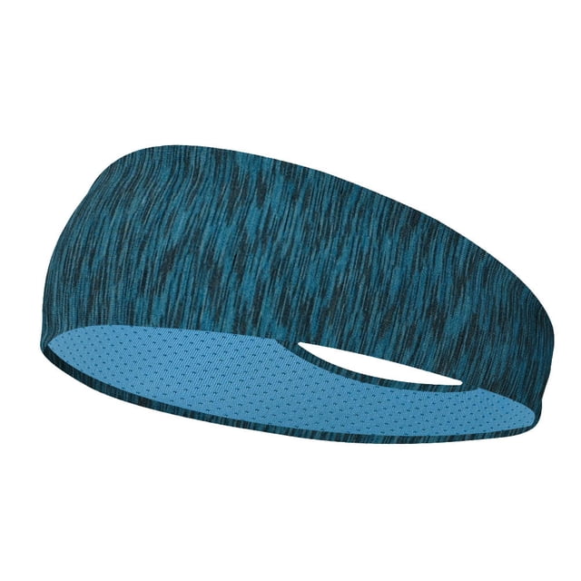 XASZHN Bandeaux Antidérapants pour Femmes Yoga Course Sport Résistant à la Transpiration Bleu Foncé_002 Taille Unique