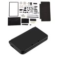 thumbnail image 2 of LNGOOR Nintendo 3DS XL Full Housing Case Cover Shell Replacement Kit - Black  Durable ABS Material  Includes Buttons   Inner Parts  Easy to Carry, 2 of 9