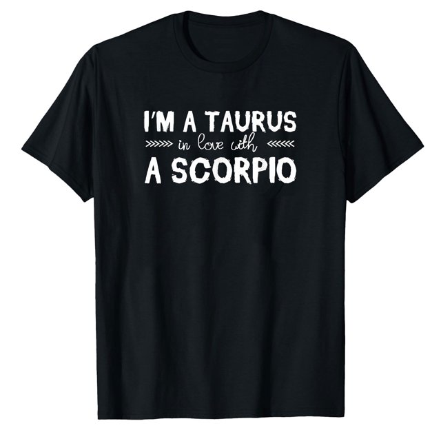 AALJY Astrology Holiday Shirt Taurus Love Scorpio Zodiac Sign Gift