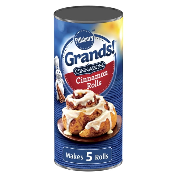 Pillsbury Grands! Cinnamon Rolls with Icing, Cinnabon Cinnamon
