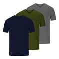 thumbnail image 1 of Mens Shirts Sale Clearance! 3 Pack Mens Workout Shirts Summer Athletic Running Gym Short Sleeve Tee Shirts Casual Loose Crewneck Pullover Outfits, 1 of 2