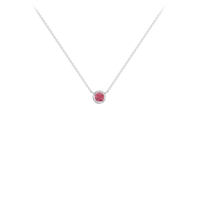 Pendentif Pierre de Naissance Serti Clos