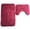 Wine Red, variant on PRETXORVE Bathroom Rugs Sets 2 Piece with Toilet Rugs U Shaped Enlarge Thicken Bath Mat Set with PVC Non Slip Rubber Backing Microfiber Shag Rug for Bathroom Decoration