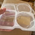 thumbnail image 1 of WIFKLSIIPG Double Compartment Condiment Container Double Condiment Containers with Lids 2 Compartment Snack Containers Double Compartment Snack Containers for to Go Sampling Travel, 1 of 5