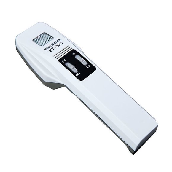 Détecteur de Métal Portatif, Dispositif de Détection d'Aiguille Haute Précision Sûr pour les Aliments, Scanner à Aiguille ST-30C