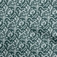 thumbnail image 1 of oneOone Polyester Spandex Tissu Vert Foncé à Blocs Matière de Robe Tissu Imprimé Tissu au Mètre 56 Pouces Wide-5W, 1 of 5