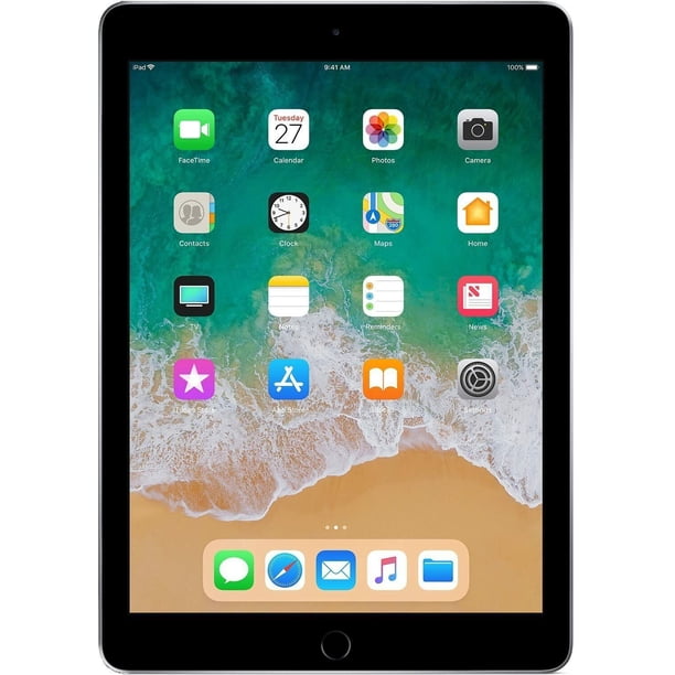 Restored Apple iPad 6th Gen A1893 (WiFi) 32GB Space Gray