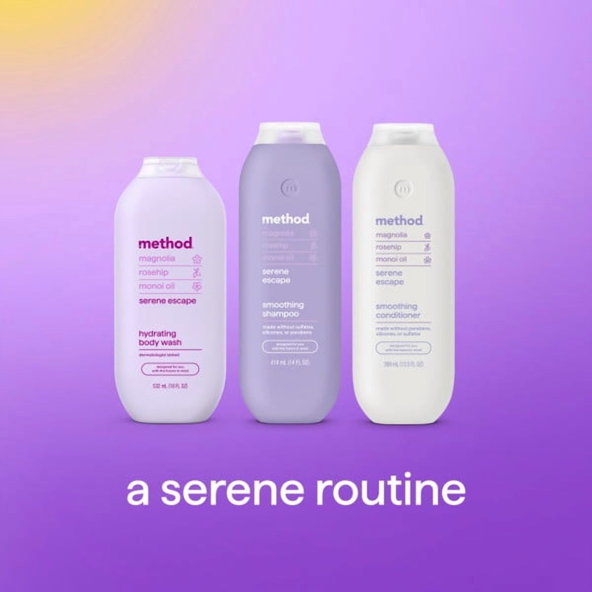 Method Shampooing Lissant Évasion Sereine