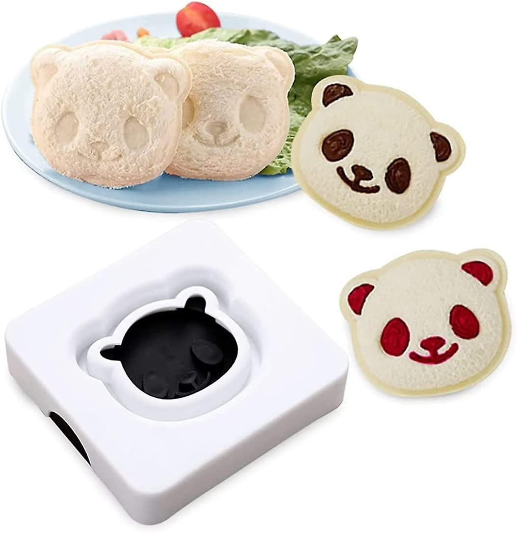 Smile Toaster, Panda Sandwich Maker Smile Toaster Toast Box Pocket Bread Loaf Bread Mold Making Machine