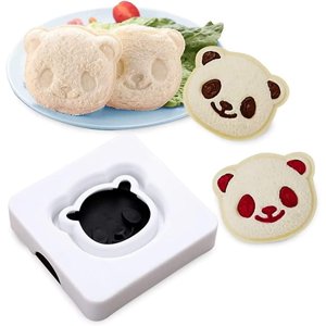 Smile Toaster, Panda Sandwich Maker Smile Toaster Toast Box Pocket Bread Loaf Bread Mold Making Machine