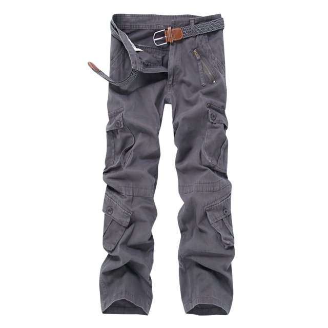 Pantalons Décontractés Multi-Poches pour Hommes