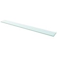 thumbnail image 1 of vidaXL Shelf Panel Glass Clear 110x12 cm, 1 of 2