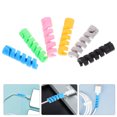 thumbnail image 4 of 30 Pcs Économiseur de Câble de Chargeur Protecteur de Cordon de Câble Flexible Protecteur de Fil de Câble en Silicone, 4 of 8
