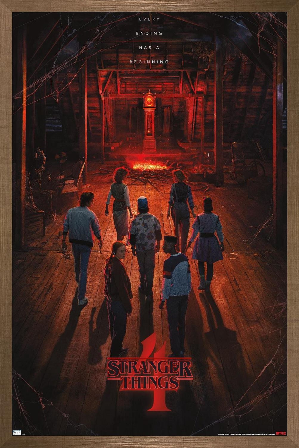 Netflix Stranger Things : Saison 4 - Creel House Teaser One Sheet
