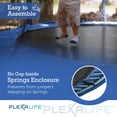 thumbnail image 3 of Plexalife Ensemble de Trampoline Rond de 11 Pi avec Système de Sécurité à Cadre Flexible à Anneau Supérieur de Qualité Supérieure, 3 of 5