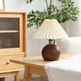 thumbnail image 3 of Rewenti Decor Collection Brown Ceramic Table Lamp, 3 of 4