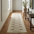 thumbnail image 3 of Rug Branch Maise Abstract Indoor Outdoor Area Rug, Beige Brown, Modern - Entryway, Hallway, Bathroom, and Kitchen, 3 of 5