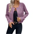 thumbnail image 1 of Simua Veste en Similicuir pour Femmes, Veste de Moto, Veste Courte à Franges, Veste Utilitaire à Franges en Suède, Veste de Moto, 1 of 7