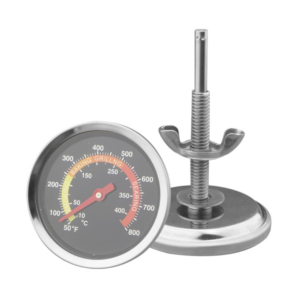 HLONK Charcoal Grill Temperature Gauge Accurate BBQ Grill Smoker Thermometer Gauge Replacement for Oklahoma Joe‘s Smokers and Smoker Wood Charcoal Pit Large Face Grill Temp Gauge Therm